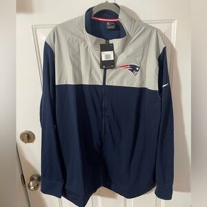 NWT Nike Patriots Men’s Jacket Full Zip Up XXL
